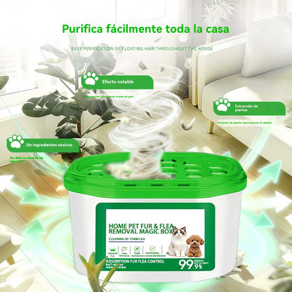 🔥 OFERTA 2026 - Caja mágica para eliminar el pelo y el olor de mascotas en el hogar