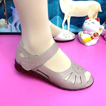 🔥【35-41】Stil nou pentru vară, sandale confortabile de damă din piele naturală cu talpă moale