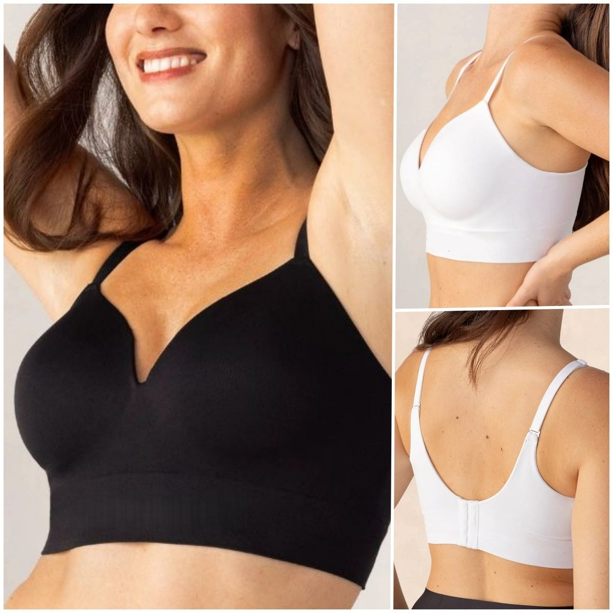 💖💖【Los más vendidos】Sujetador push-up de compresión | ¡Tu solución para comodidad y soporte!