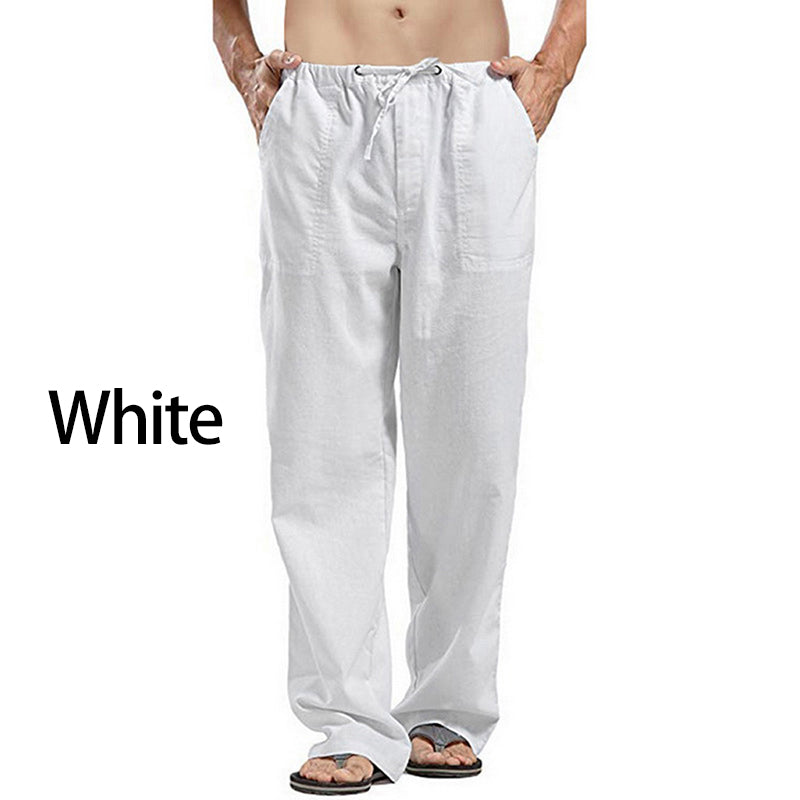 💥👖💖【S-5XL】Pantaloni casual pentru bărbați din bumbac – croială lejeră, material moale și respirabil