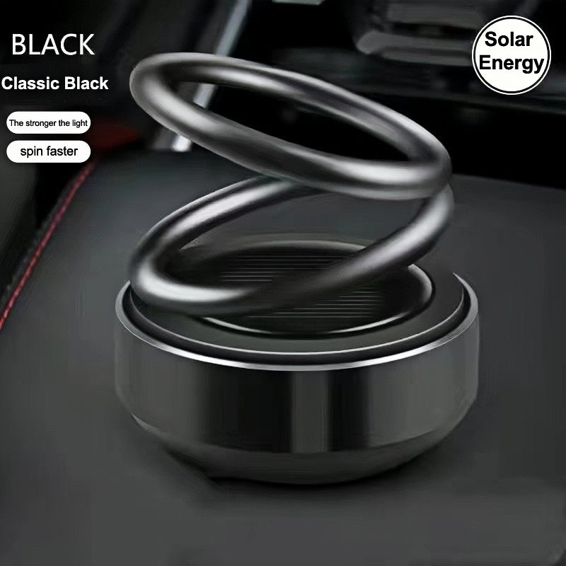 ⛄🚗🔥🔥🚗【Kupi 1, dobi 1 gratis】【Zimske potrebščine】Avtomobilski sončni aromatični okras z dvojnim lebdečim obročem, ustvarjalna notranja dekoracija