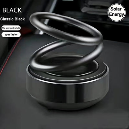 ⛄🚗🔥🔥🚗【Kupi 1, dobi 1 gratis】【Zimske potrebščine】Avtomobilski sončni aromatični okras z dvojnim lebdečim obročem, ustvarjalna notranja dekoracija