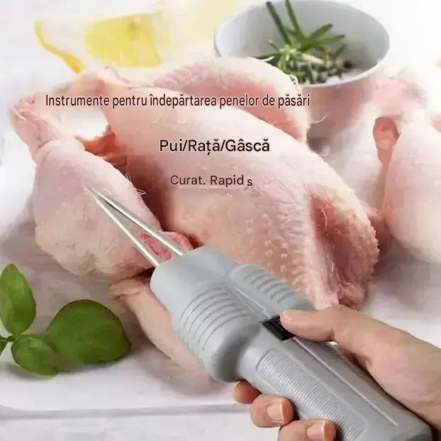 Aparat electric portabil pentru jumulit găini, rațe și gâște