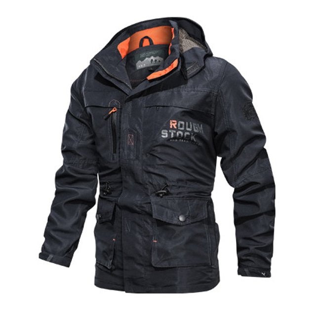 Reducere de 50% 【M–5XL】Jachetă nouă de calitate superioară pentru bărbați (toamnă/iarnă) – impermeabilă, rezistentă la vânt și cu buzunare multiple.