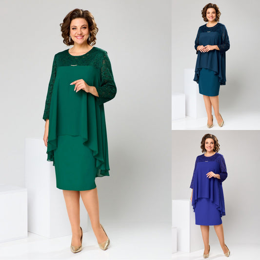 🌈🌿【S-5XL】Nuevo estilo primavera 2026, vestido casual de mujer de alta calidad, moderno y elegante, diseño sencillo.