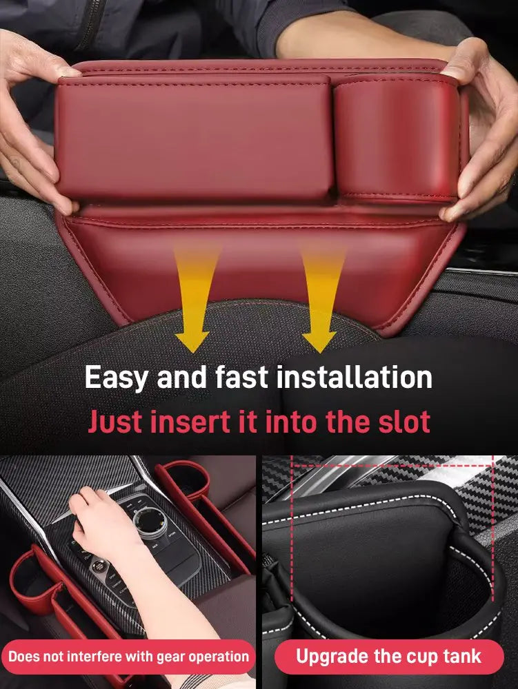 🚗✨Organizator auto multifuncțional pentru mai mult spațiu și ordine la îndemână