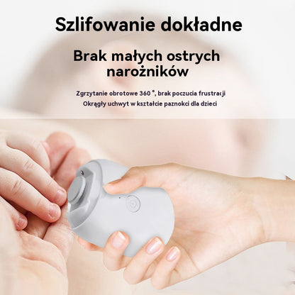 💅 Kup 1 sztukę i otrzymaj 1 za darmo! ✨ Automatyczny pilnik do paznokci (1 sztuka) do bezpiecznej i delikatnej pielęgnacji paznokci 👶