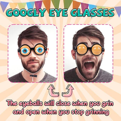 🔥Specjalna oferta świąteczna: 50% zniżki!! 🏆Oferta ograniczona czasowo💥Zabawne okulary do mrugania🥸