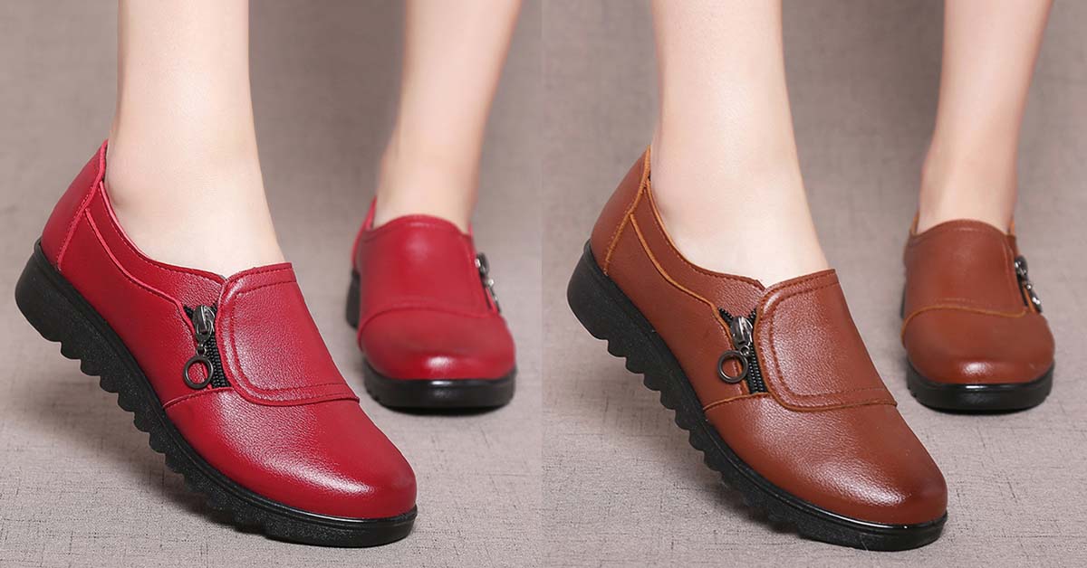 🔥🔥【35–41】Usnjeni čevlji iz prave kravje kože – udobni, trpežni in z nedrsečim podplatom