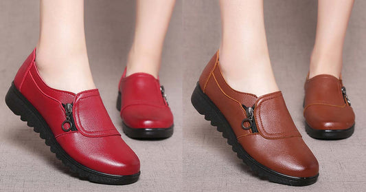 🔥🔥【35–41】Usnjeni čevlji iz prave kravje kože – udobni, trpežni in z nedrsečim podplatom