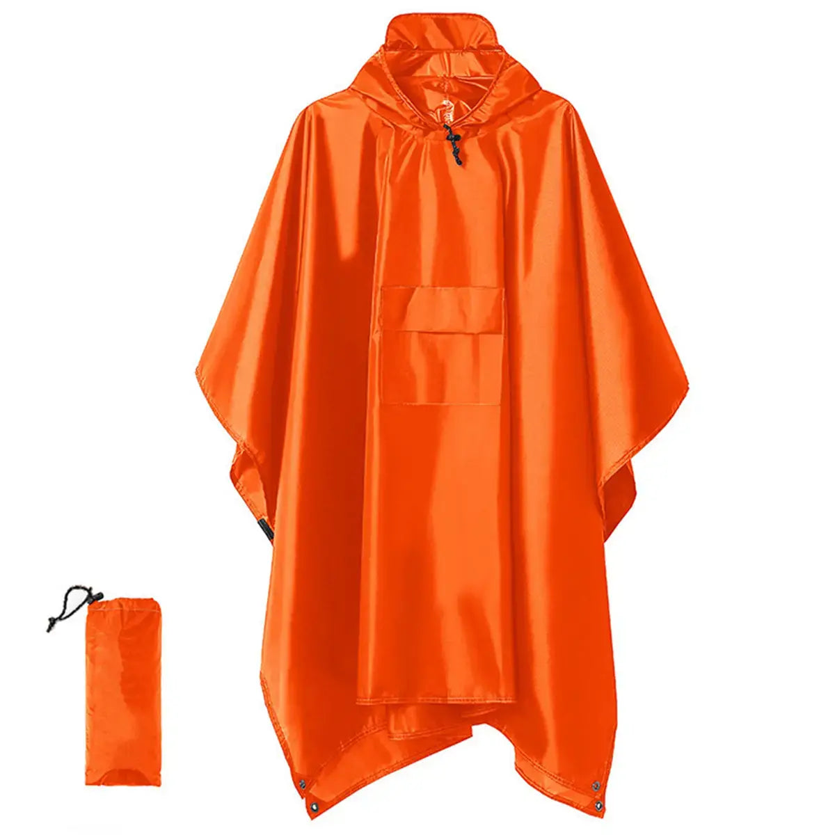 🌧️ Poncho de Ploaie Multifuncțional 3 în 1 – Pelerină, adăpost și saltea de picnic într-un singur produs! 🌲⛰️
