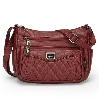 👜【Legnépszerűbb】Nagy keresztpántos válltáska | Sokoldalú és divatos keresztpántos táska