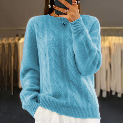 🔥⛄【S-XL】Suéter de lana de alta calidad de color sólido nuevo otoño e invierno 2026