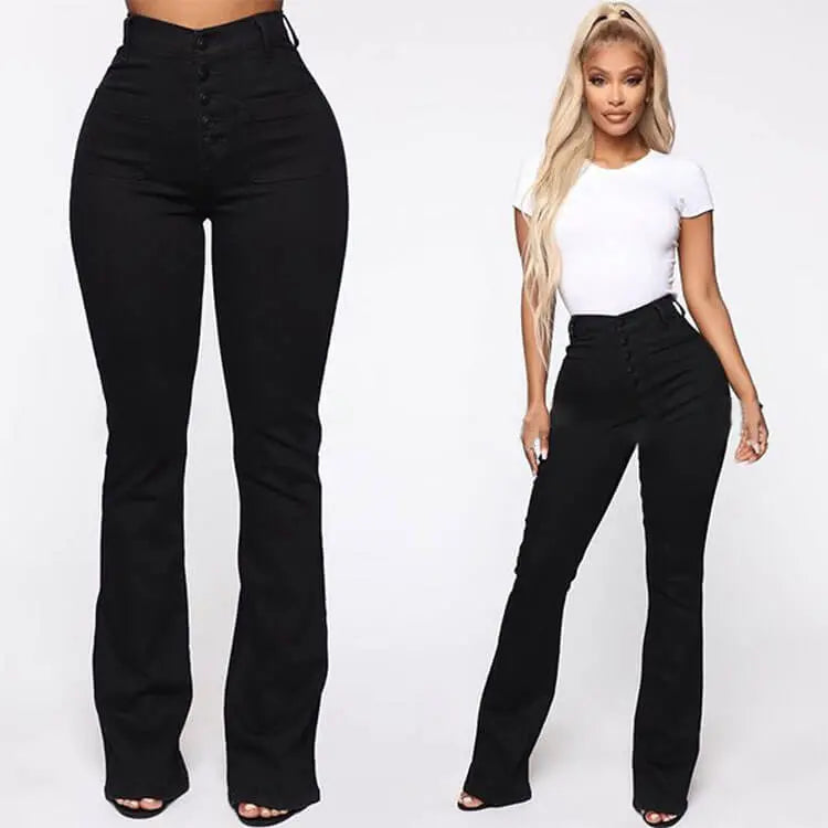 🔥👖【S-4XL】Pantaloni de iarnă noi pentru femei, cu talie înaltă – foarte elastici, confortabili și care nu restricționează mișcarea