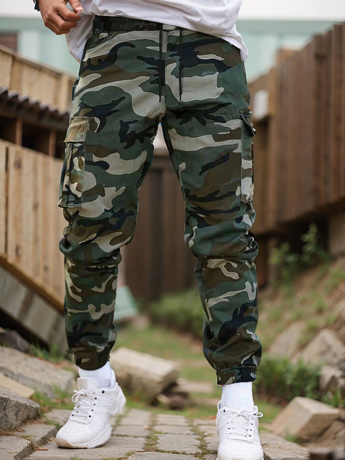 🛠️ Reducere de 60%! 👖 Pantaloni de lucru rezistenți, în stil tactic – amestec de nailon și bumbac, buzunare funcționale multiple, ideali pentru activități în aer liber 🌲