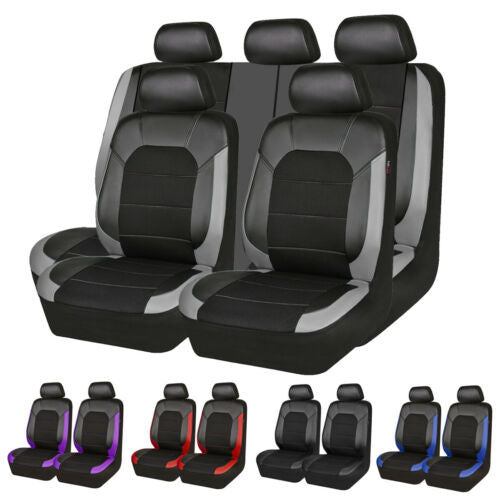 【Compra uno y llévate otro gratis】🔥Gran oferta🔥Funda universal de cuero suave para asiento de coche de cuero empalmado🚗🚗