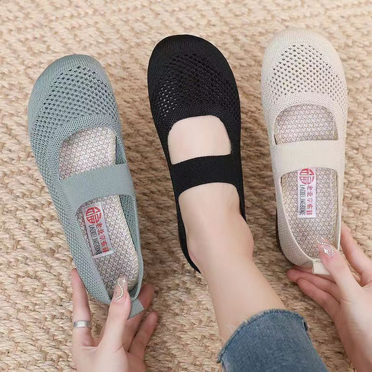 🌹【Pago contra reembolso】Zapatos ligeros y transpirables para mujer con suela antideslizante, cómodos y versátiles para primavera y verano【35-40】