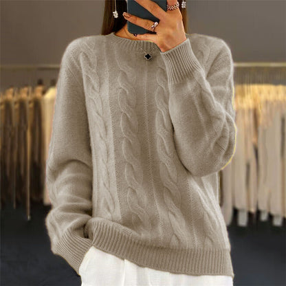 🔥⛄【S-XL】Suéter de lana de alta calidad de color sólido nuevo otoño e invierno 2026