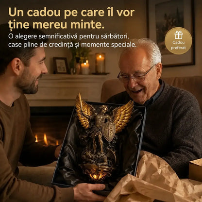 【50% REDUCERE】Lampă de perete Îngerul Păzitor Sfântul Mihail