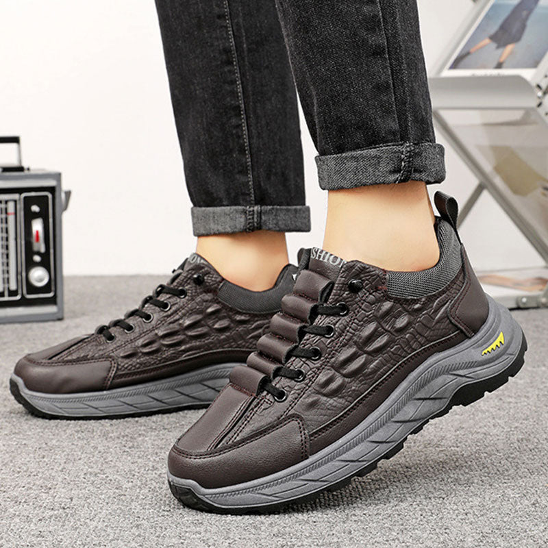 🔥👟Buty zimowe z grubą podeszwą – świetna amortyzacja i pewny krok na śliskich ulicach