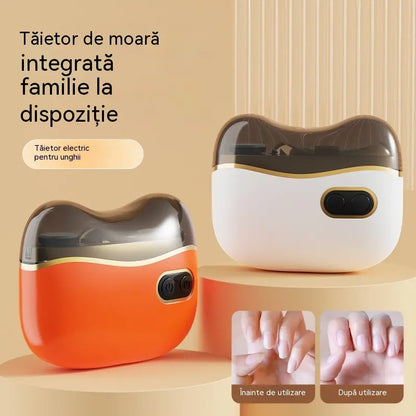 50% REDUCERE✂️💅🔥 Pilă de unghii electrică multifuncțională, unghier electric cu protecție anti-ciupire