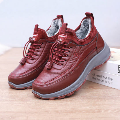 🔥【35-41】 2026 toamna si iarna pantofi sport si casual noi cizme din bumbac anti-alunecare cu talpa moale