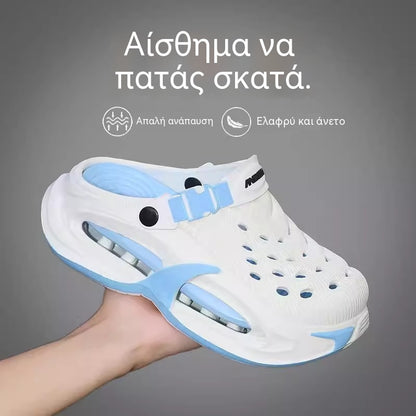 👟50% ОТСТЪПКА🌬️Мъжки сандали 2 в 1 за универсално ползване - дебела EVA подметка, неплъзгащи се и изключително леки, дишащи🏃‍♂️