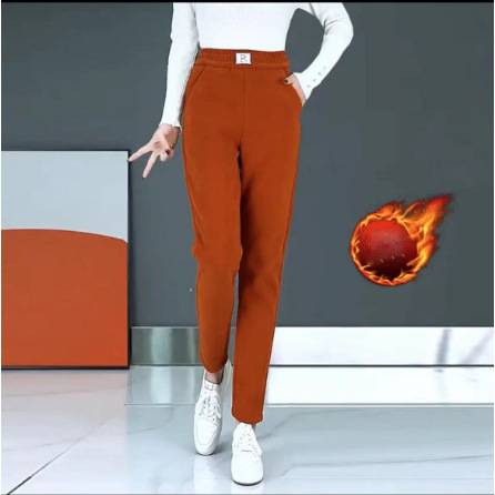 【Vroča prodaja】 [S-3XL, 40-83kg] Nove jesensko-zimske nove ženske žametne hlače za prosti čas z visokim pasom