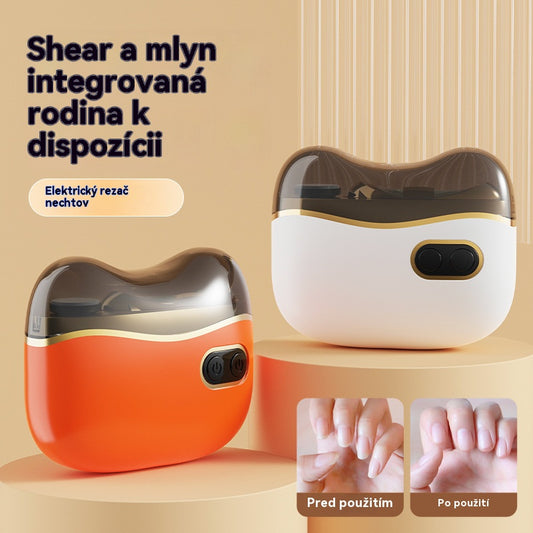 ✂️💅🔥Najlepiej sprzedający się🔥 Wielofunkcyjny elektryczny pilnik do paznokci, elektryczny obcinacz do paznokci z zabezpieczeniem przed przytrzaśnięciem