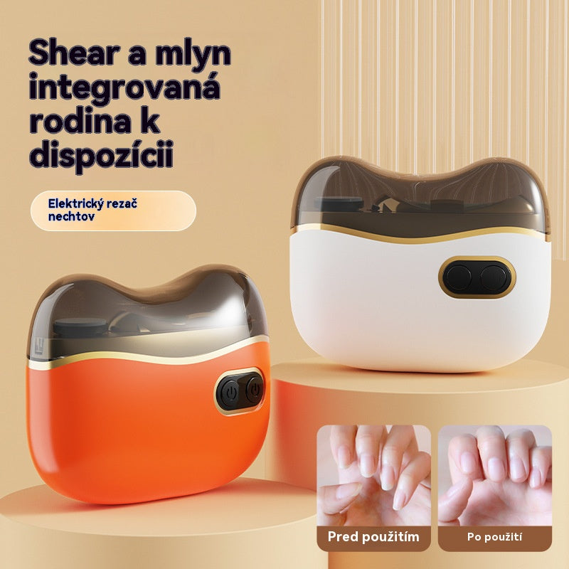 ✂️💅🔥Najlepiej sprzedający się🔥 Wielofunkcyjny elektryczny pilnik do paznokci, elektryczny obcinacz do paznokci z zabezpieczeniem przed przytrzaśnięciem