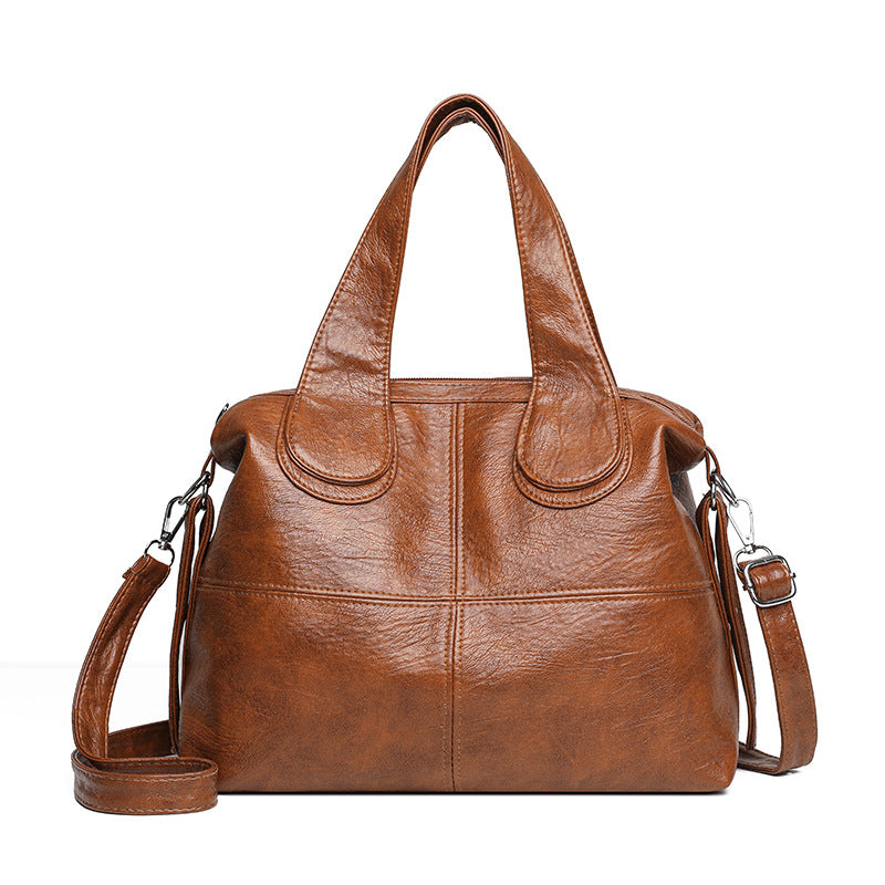 🔥🎒Bolso de mano para mujer 2026: piel suave, informal, versátil y de gran capacidad.