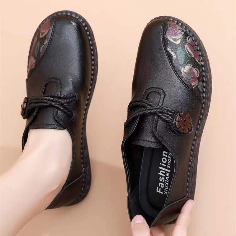 🎉🎉【35-41】2026 Nuevos zapatos planos de piel para mujer.