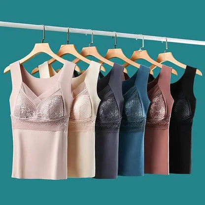 🔥【Set de 3】❤️【Pentru 40–100 kg】Sutien din dantelă pentru femei (toamnă/iarnă) – design elegant la spate, susținere confortabilă și croială care modelează silueta.