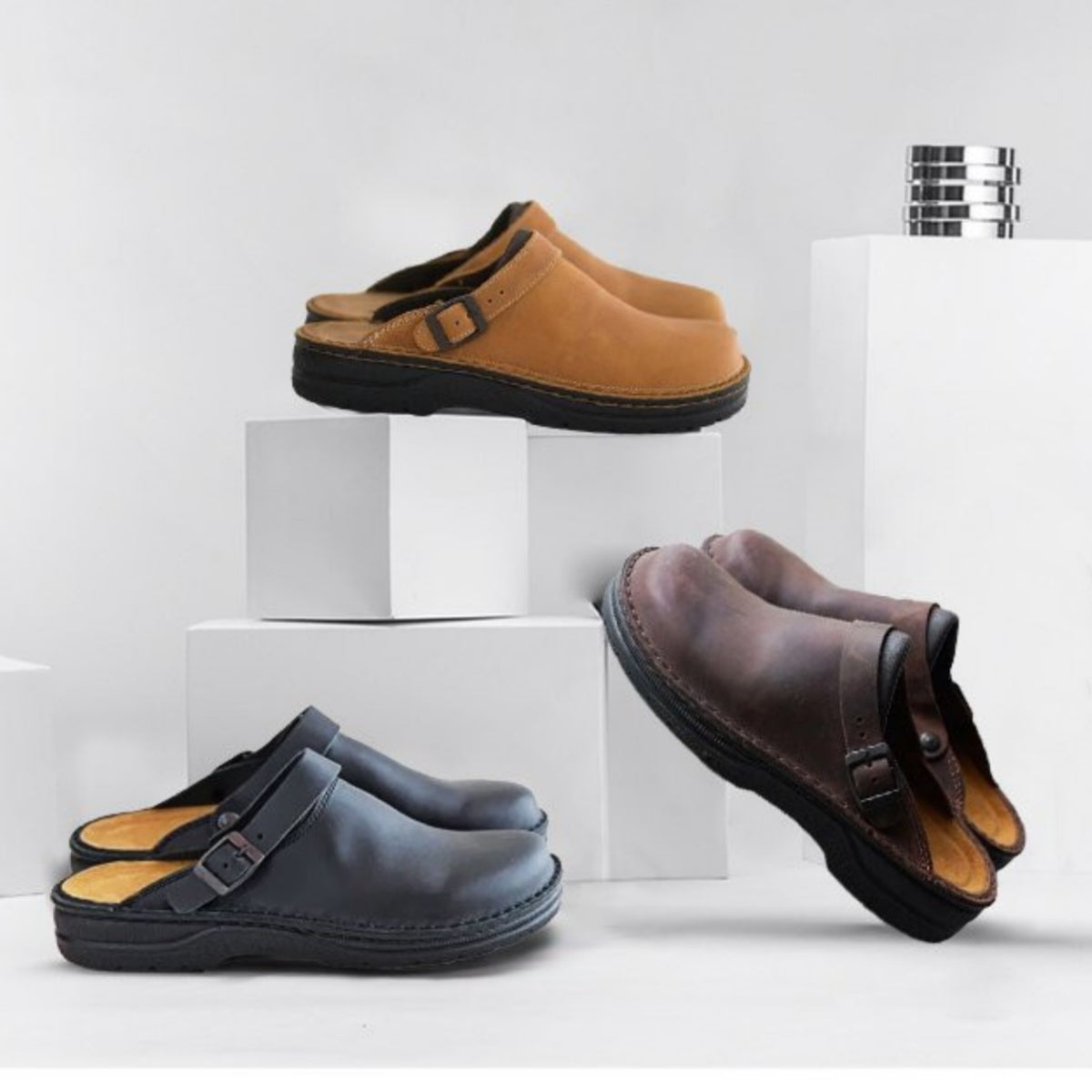 🔥✨【38-48】😎 Papuci de vară unisex noi și la modă cu vârf rotund și talpă moale pentru 2026