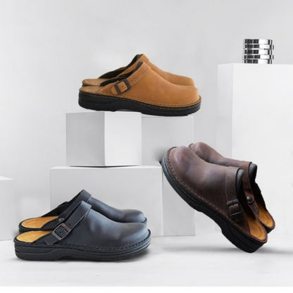 🔥✨【38-48】😎 Papuci de vară unisex noi și la modă cu vârf rotund și talpă moale pentru 2026