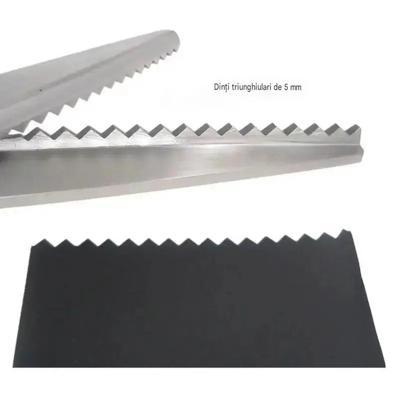 🔥Cumpără 1, primești 1 gratuit✂️ Foarfece profesionale cu dinți zimțați‑foarfece ascuțite cu zimți pentru țesături