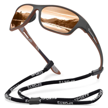 🚵‍♂️😎 【Cumpără 1 Primești 1 Gratuit】🕶⚡ Ochelari de soare sport pentru bărbați, polarizați, cu lentile oglindite, moderni și rezistenți la praf, ideali pentru ciclism în aer liber