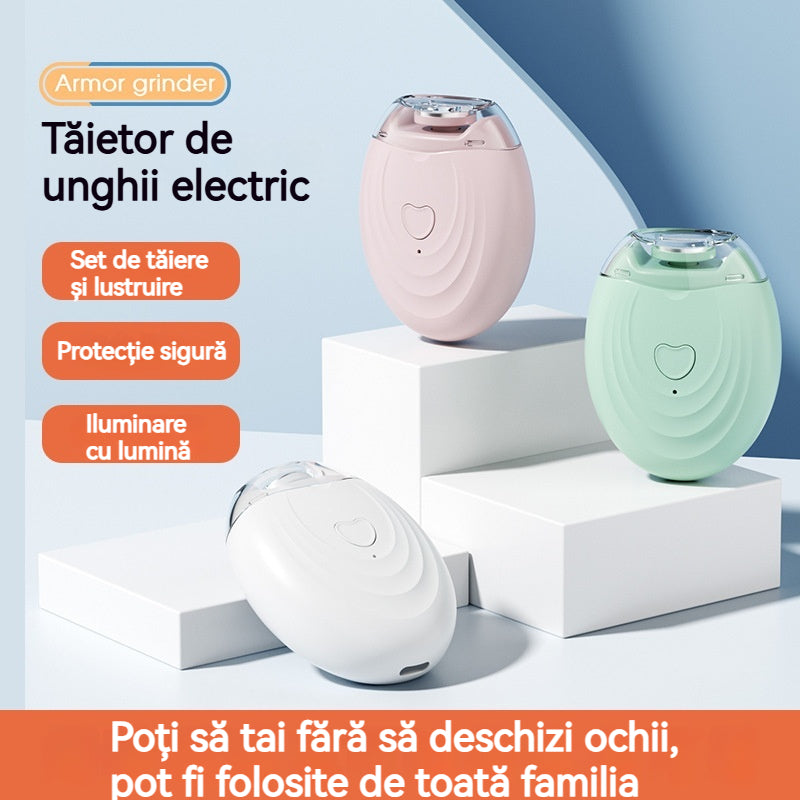 💅 ✨ Pilă automată de unghii (1 unitate) pentru îngrijirea sigură și delicată a unghiilor 👶🔧