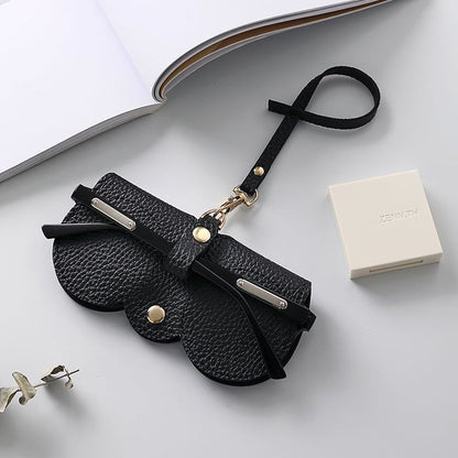 🔥【Compra 2, llévate 1 gratis】Bolsa de gafas de sol de cuero suave