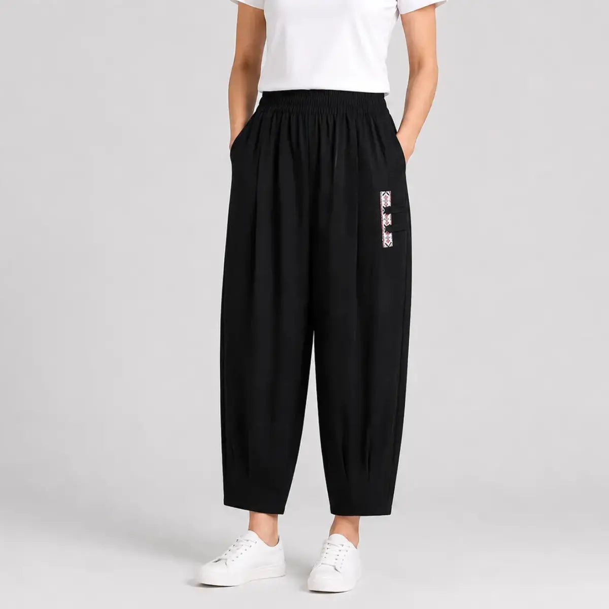 👖🔥【M–4XL】Pantaloni de vară ușori și vaporoși din bumbac-in - pantaloni moderni, casual, până la gleznă