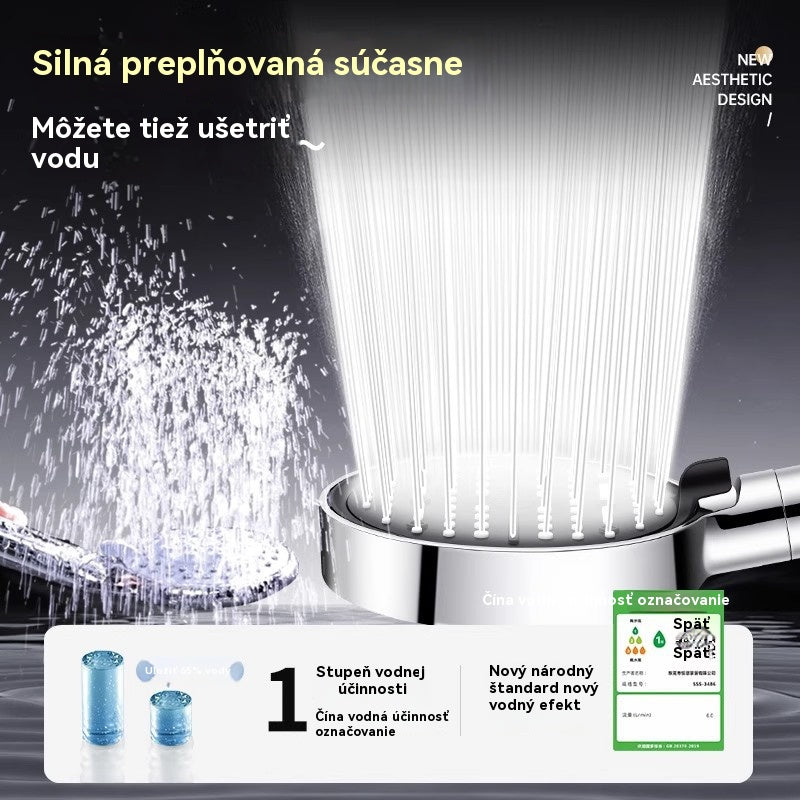 💦🚿 【Kupi 1, dobi 1 gratis】6-funkcijska visokotlačna tuš glava Tuš glava z grelnikom vode v kopalnici