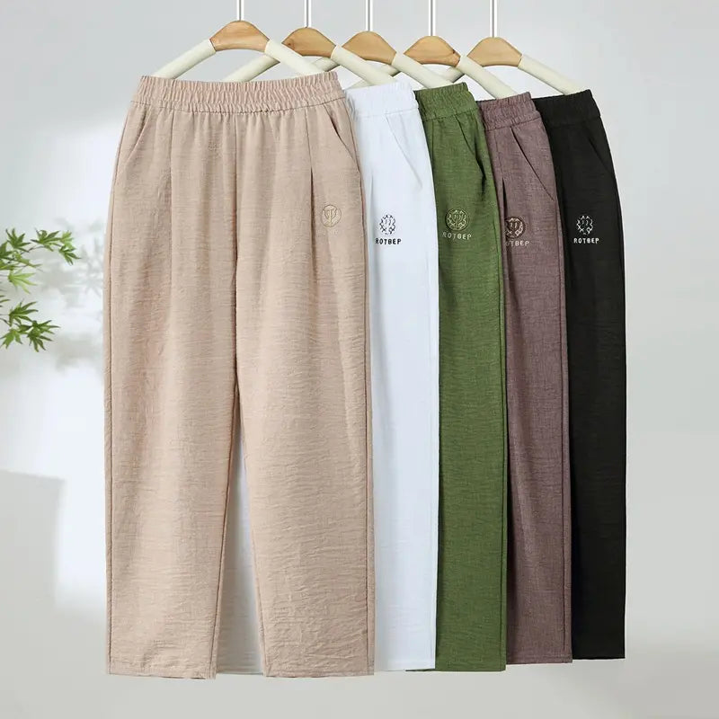 【40-90KG】Moda de vară pantaloni casual de nouă minute