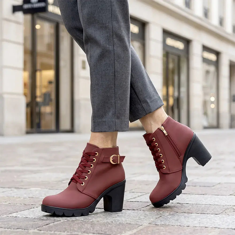 👢【35-42】Un articol esențial pentru toamnă-iarnă: Cizme elegante cu toc pentru femei – o combinație de stil și confort, ideale pentru a fi purtate cu ușurință întreaga zi!