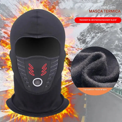 ☀️🔥Mască integrală, rezistentă la frig, pentru schi și iarnă, rezistentă la vânt și călduroasă, unisex