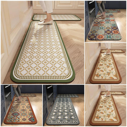 💥50% zniżki💥【40*60cm+40*120cm】Nowa chłonna mata antypoślizgowa z okrzemkami🦶