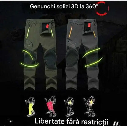 🏃‍♂️【S–5XL】Pantaloni pentru bărbați – Noua colecție toamnă-iarnă pentru activități în aer liber – Călduroși, cu căptușeală din fleece, impermeabili și rezistenți la vânt