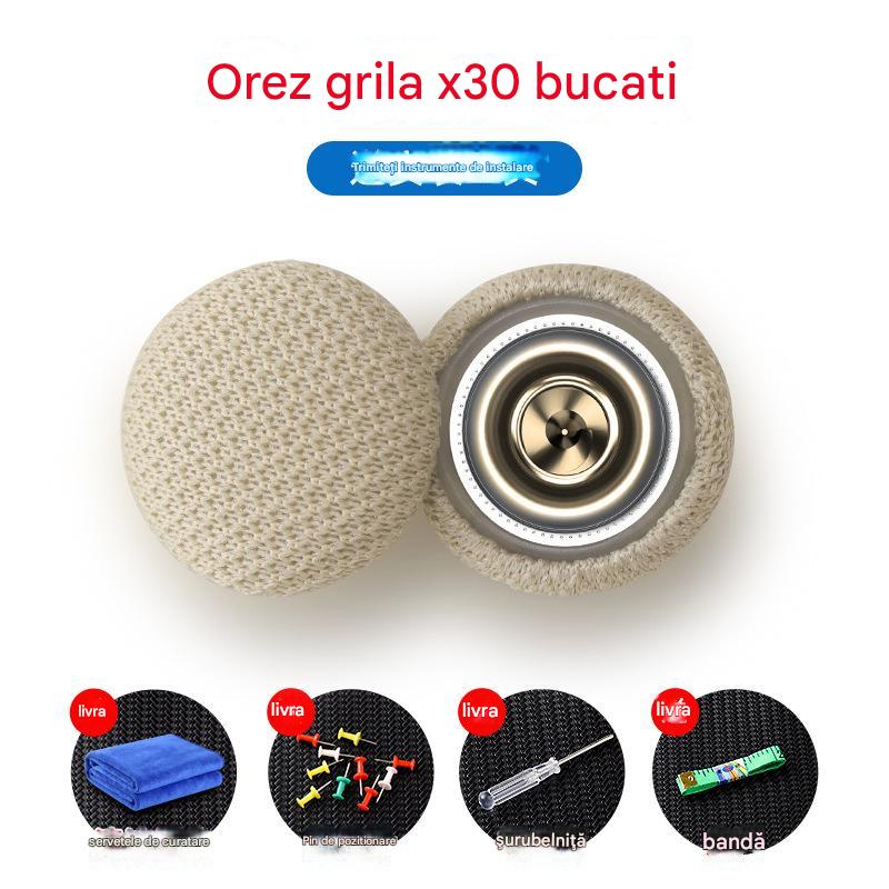 【30 buc】Pânza de pe acoperișul mașinii cade, reparați catarama de fixare a cuielor Modificare și recondiționare interior a mașinii chins fără demontare (kit de instrumente de instalare + șurubelniță + prosop inclus)