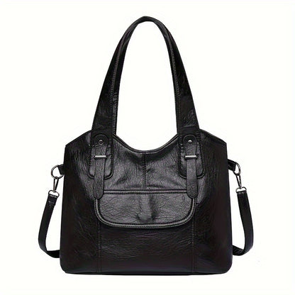 🔥✨【Calitate superioară】👜Geantă de umăr nouă pentru femei, confecționată din piele naturală de vacă, capacitate mare, piele anti-zgârieturi