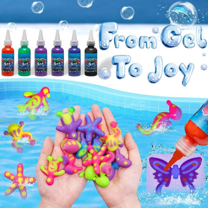 🎨Kreatywny zestaw dla dzieci – 【6 kolorów + 24 kształty】Bezpieczne materiały, nieograniczona zabawa i wyobraźnia