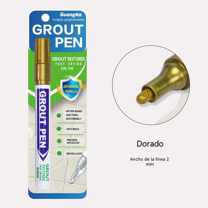 🔥【Compra 2 y llévate 2 gratis】Lápiz para juntas de pisos resistente a la humedad, al agua y al moho